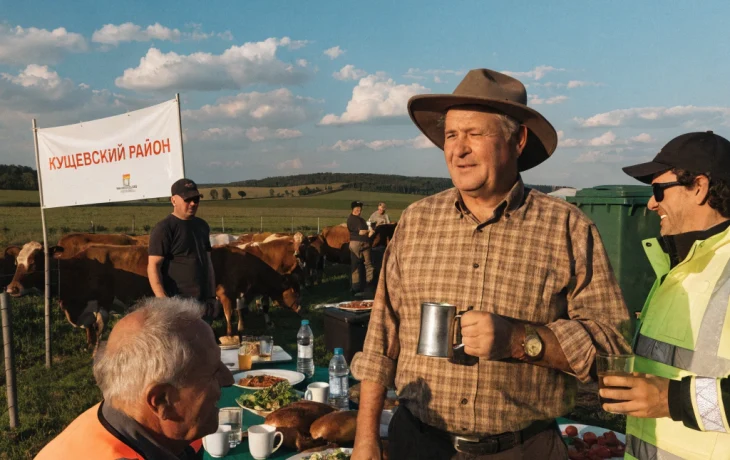 В Кущевском районе поздравили животноводов с профессиональным праздником