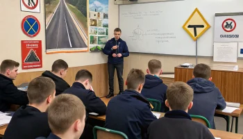 В Успенском техникуме студентам напомнили о цене нарушений ПДД