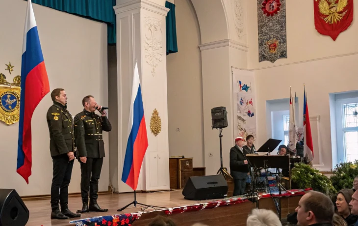 В Старощербиновской прошёл концерт ко Дню защитника Отечества