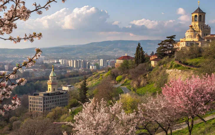 Весеннее тепло приходит в Тбилисский район и пробуждает природу
