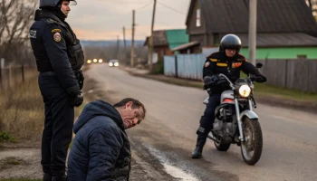 В Белой Глине задержан нетрезвый мотоциклист и завершено дело о краже телефона таксистом