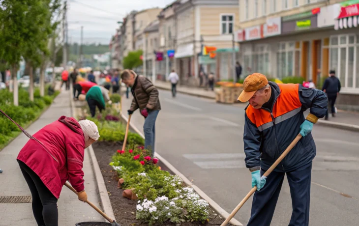 Жители и бизнес Апшеронска объединились для наведения порядка в городе