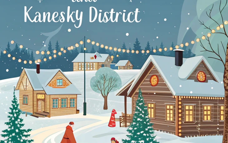 Поздравление жителей Каневского района с Новым годом и Рождеством