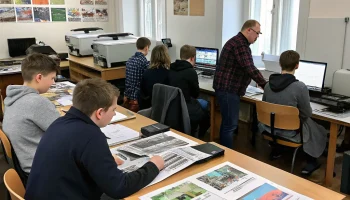 Выселковский район провёл пробный ЕГЭ с цифровой печатью материалов