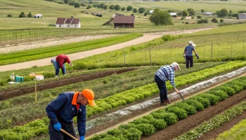 Аграрии навели порядок на предприятиях и общественных территориях Усть-Лабинского района