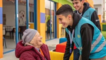 Молодёжный центр помог одинокой пенсионерке в Апшеронском районе