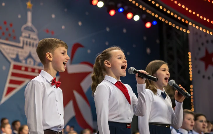 Юные таланты Белоглинского района выступили на фестивале &laquo;Рождественская звезда&raquo;
