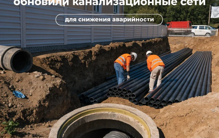 В Кропоткине обновили канализационные сети для снижения аварийности В Кропоткине обновили канализационные сети для снижения аварийности