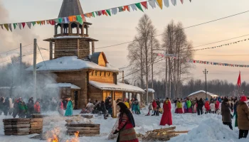 Прощёное воскресенье в Павловской: финал Масленицы и подготовка к 23 февраля Прощёное воскресенье в Павловской: финал Масленицы и подготовка к 23 февраля