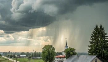 Циклон принесёт облачность и дожди в Гулькевичи