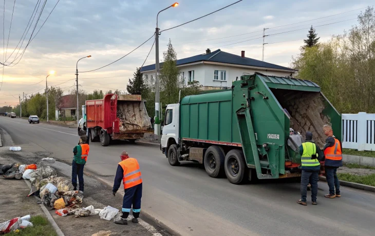Вывоз мусора восстановили после вмешательства властей и прокуратуры в Староминской зоне