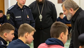 В Армавире прошла встреча молодежи с полицейскими и священнослужителями о профилактике экстремизма