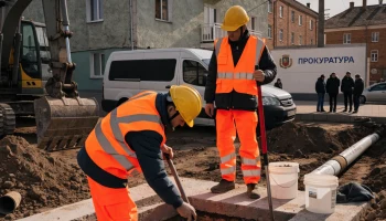 В Кропоткине продолжается капитальный ремонт канализационных сетей под контролем прокуратуры и администрации В Кропоткине продолжается капитальный ремонт канализационных сетей под контролем прокуратуры и администрации
