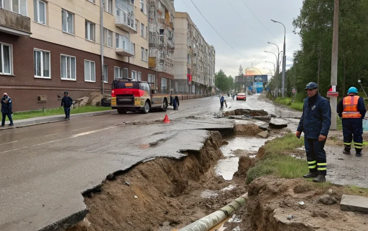 Авария на водопроводе оставила несколько улиц Усть-Лабинска без воды