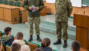 Ветераны СВО провели урок мужества для студентов Лабинского медколледжа