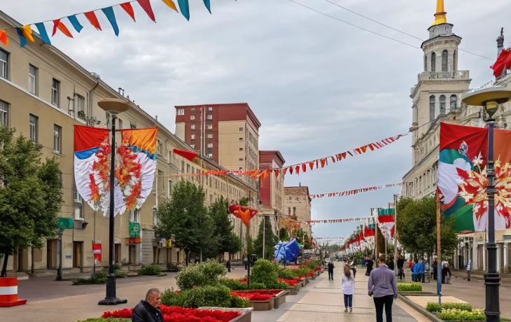 Армавир украшают к 81-летию Победы: в городе появились инсталляции и фотозоны