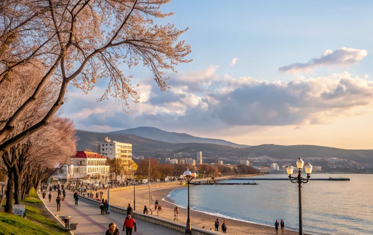 Погода в Геленджике 17 марта: ясное утро и мягкая весенняя температура