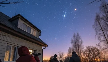 Жители Крыловской увидят первый метеорный поток года в ночь на 3 января