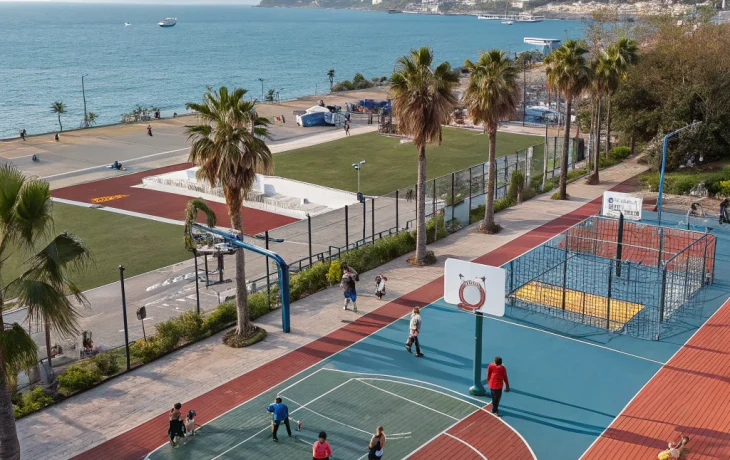 В Геленджике открыли новые уличные спортплощадки В Геленджике открыли новые уличные спортплощадки