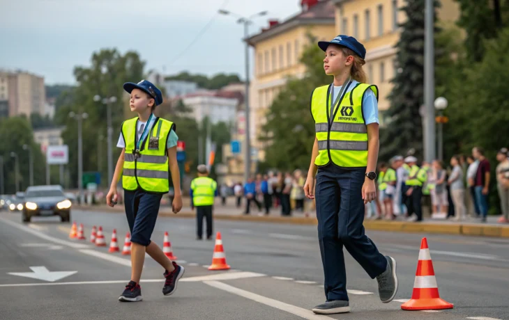 Юные инспекторы движения соревновались в Мостовском районе