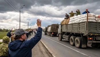 Из Хадыженска на передовую отправили новую партию помощи бойцам