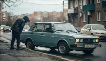 Попытка угона ВАЗ-2107 в Гулькевичах пресечена благодаря бдительности владельца