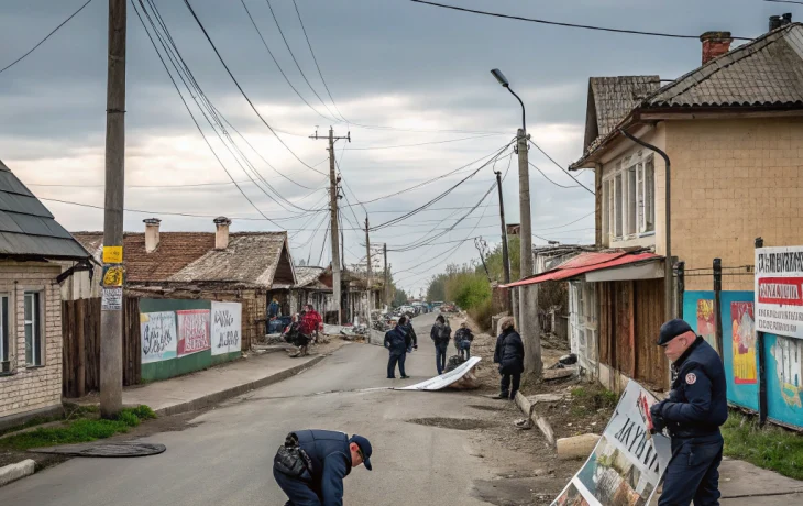 В Афипском усилили борьбу с незаконной наружной рекламой и проводят рейды по улицам