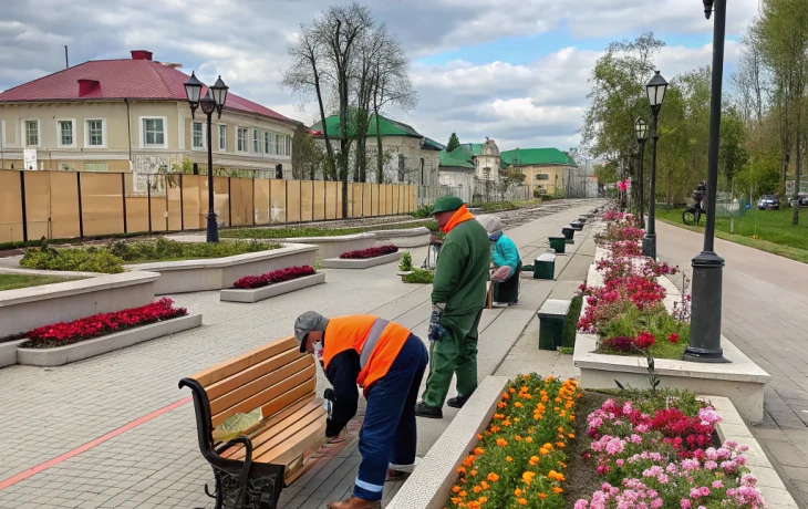 Староминская готовится к весенне-летнему сезону и обновляет общественные пространства Староминская готовится к весенне-летнему сезону и обновляет общественные пространства
