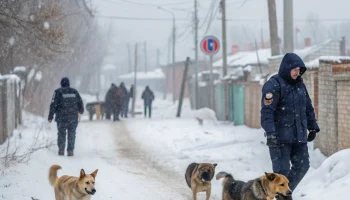 В Тбилисском районе продолжается отлов безнадзорных собак