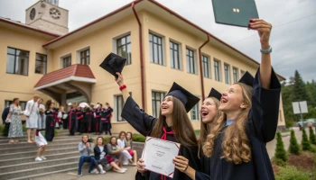 Последний звонок прозвенел для выпускников Елизаветинской