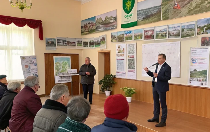 В Ахтырском продолжают рассказывать жителям о благоустройстве и важных местных инициативах