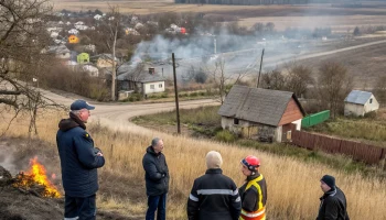 В Старощербиновской жителям напомнили об опасности поджога сухой травы весной В Старощербиновской жителям напомнили об опасности поджога сухой травы весной