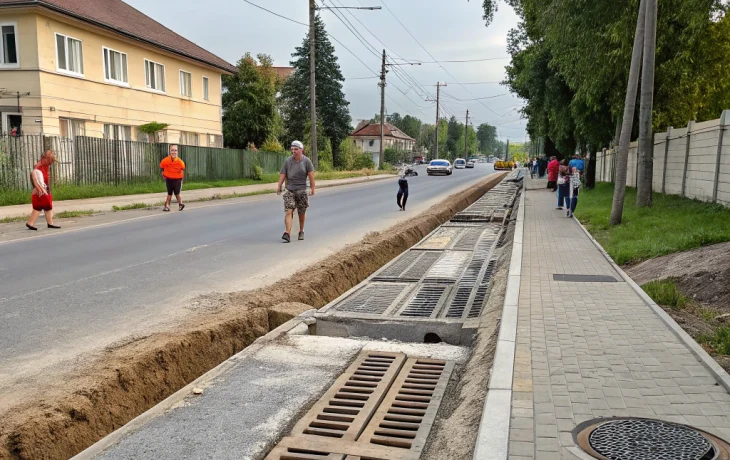 В Тимашёвске решили проблему с ливневкой на улице Комарова В Тимашёвске решили проблему с ливневкой на улице Комарова