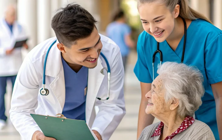 Будущие медики Ейска помогают пенсионерам и дарят им заботу Будущие медики Ейска помогают пенсионерам и дарят им заботу