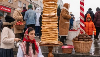 Масленица в Лабинске объединила народы и подарила атмосферу добра
