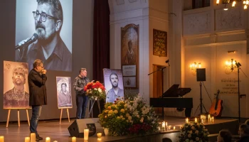 Творческий вечер в Горячем Ключе посвятили памяти поэта и музыканта