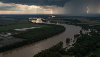 В реках Кубани ожидается подъем воды из-за осадков