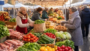 В Краснодаре возобновят работу ярмарки выходного дня