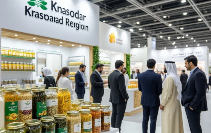 Кубанские компании представили продукцию на выставке Gulfood в Дубае