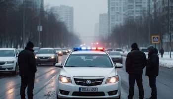 Гололед в Краснодаре привел к резкому росту числа ДТП