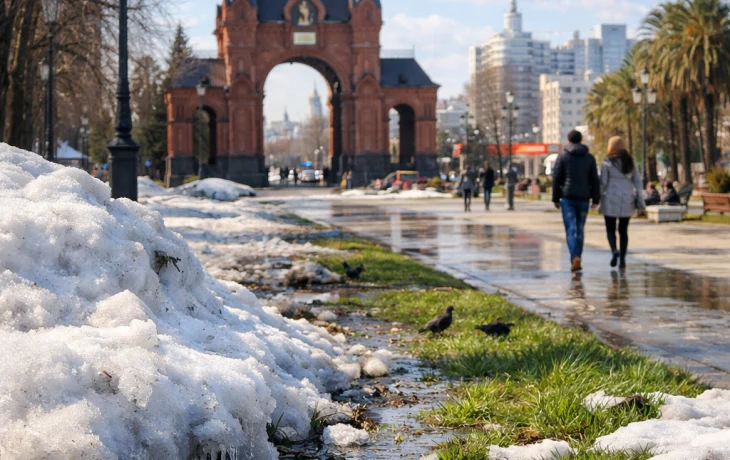 Мартовское тепло накроет Кубань в конце января