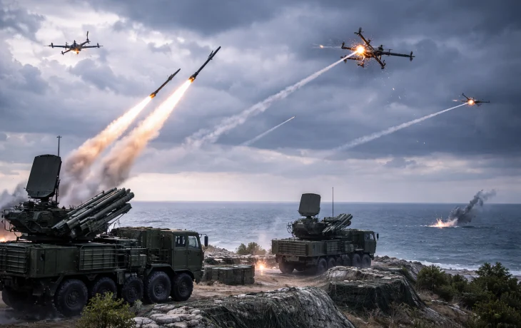 Силы ПВО сбили несколько украинских дронов над Черным морем
