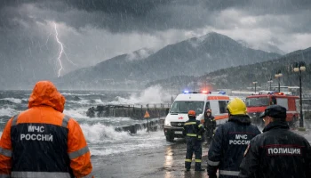 Сильный дождь и гроза ожидаются в Сочи и Сириусе