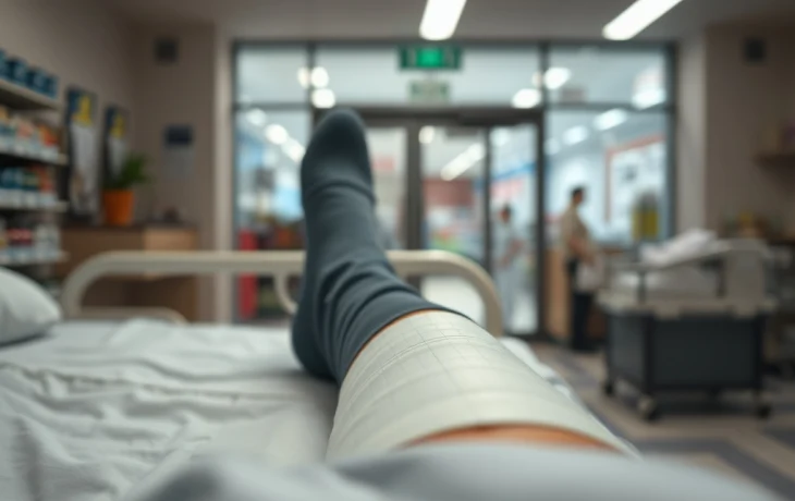 Лабинский суд обязал магазин выплатить компенсацию за перелом ноги