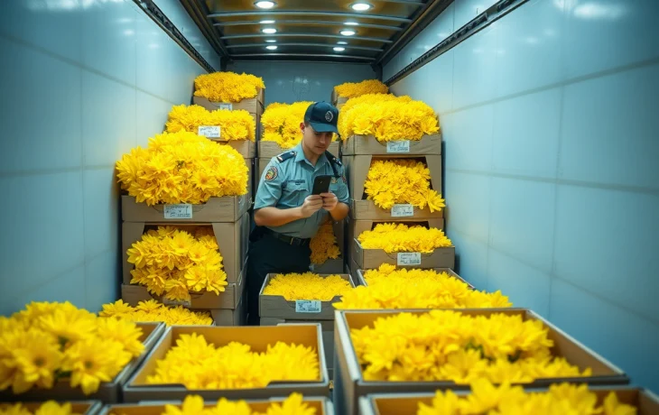 Сочинская таможня оформила первые партии мимозы, идущие в регионы РФ