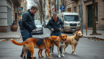 Плановый отлов бездомных собак проведут в районах Краснодара