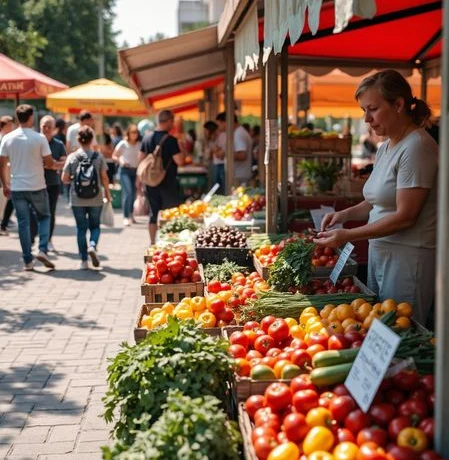 14 февраля в Краснодаре откроются шесть ярмарок выходного дня