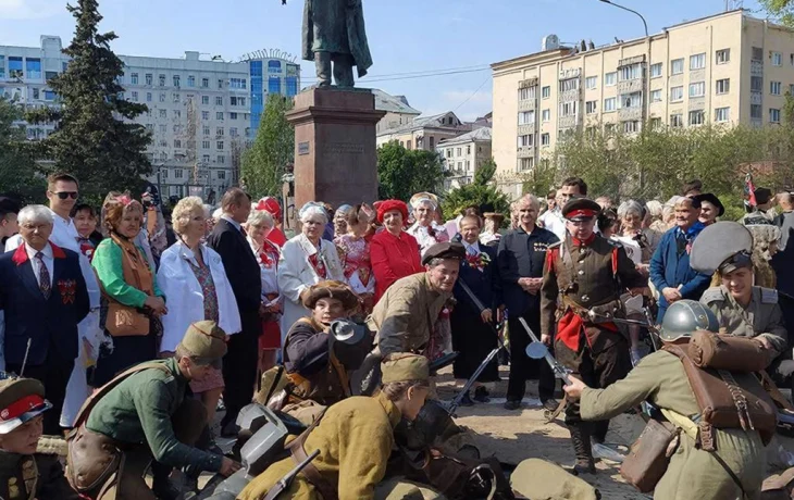 Краснодар отметил 83-ю годовщину освобождения от фашистов реконструкциями боя