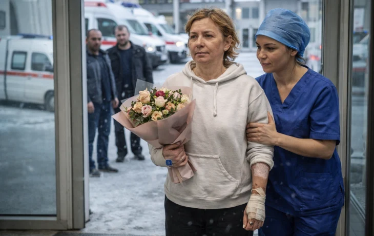 Пострадавшую при атаке беспилотников в Новороссийске выписали из больницы