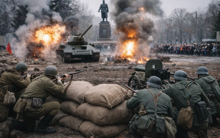 В центре Краснодара проведут масштабную историческую реконструкцию освобождения города